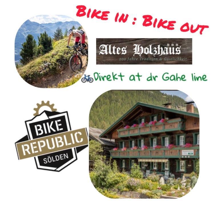 Apartamento Altes Holzhaus Sölden Exterior foto